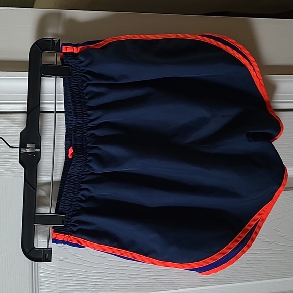 Nike Women's Navy/Orange Running Shorts Size M - Picture 2 of 3